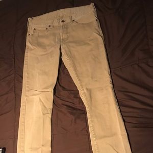 Men’s Bullhead Dillon Skinny Tan Denim Pants